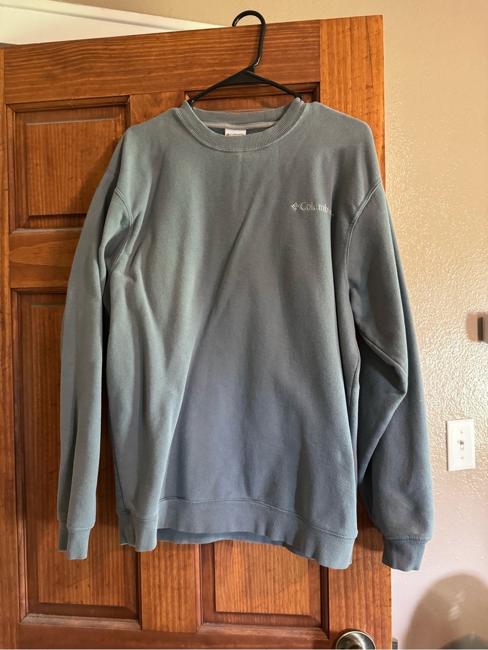 Columbia Men's Crewneck Sweatshirt - Teal Blue
